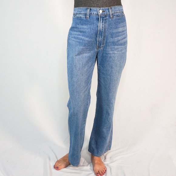 REFORMATION Willow Jean in Bristol Blue Wash - Picture 7 of 7